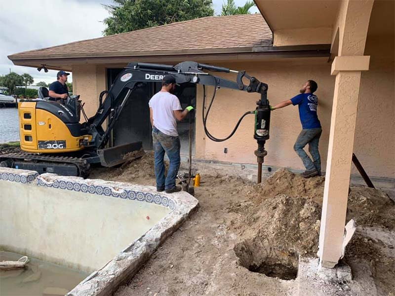 Concrete Slab Foundation Repair in Brunswick, GA