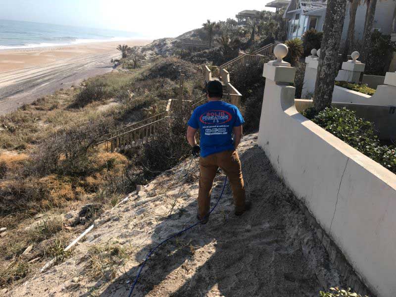 Concrete Slab Foundation Repair in Brunswick, GA