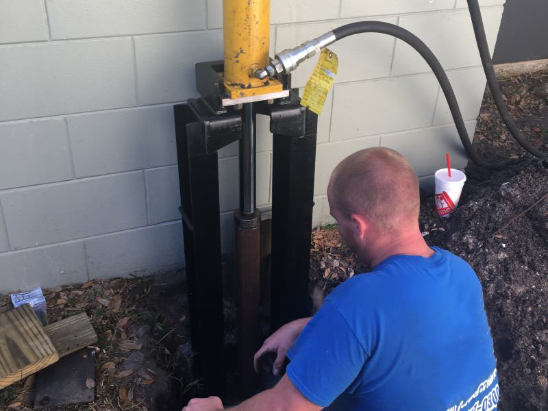 Concrete Slab Foundation Repair in Brunswick, GA