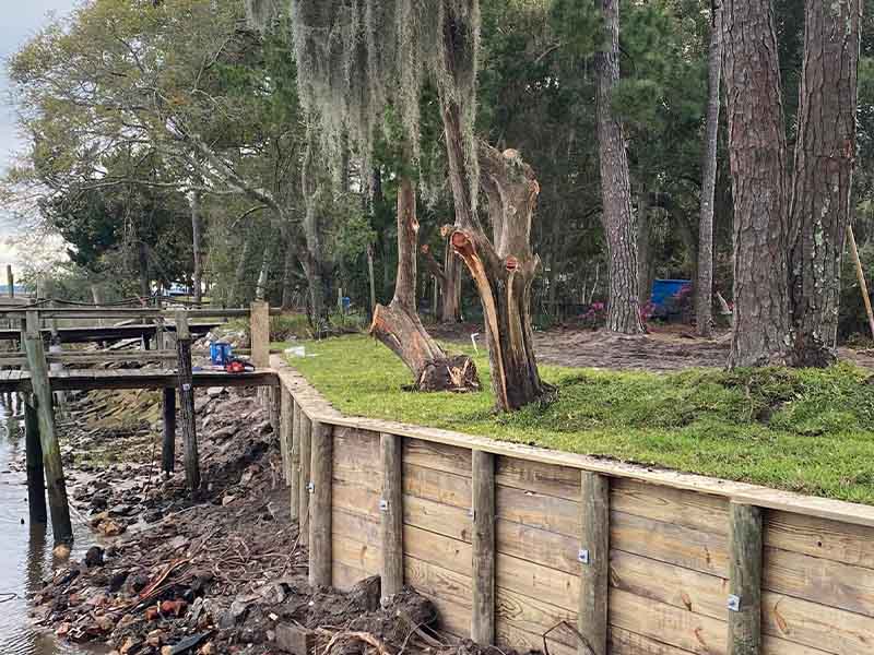 Seawall Repair in Brunswick, GA
